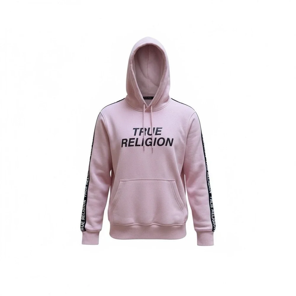 True Religion Dull Pink Hoodie Men's Size Small